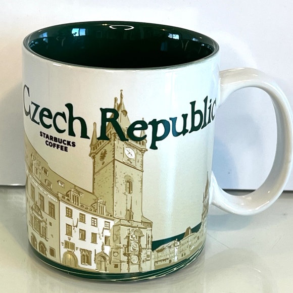Starbucks Other - Starbucks Czech Republic Global Icon Collector Series 2017 Coffee Cup Mug 16 Oz.